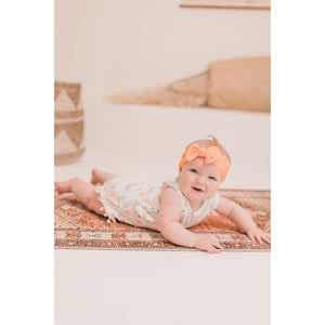 Cantaloupe Nylon Bow Headwrap-dogsvalley ®