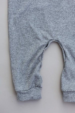 Heather Gray Tank One-Piece Jogger-dogsvalley ®