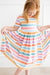 Spring Stripes S/S Pocket Twirl Dress-dogsvalley ®