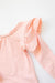 Peach L/S Flutter Sleeve Leotard-dogsvalley ®