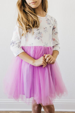 Lilac Unicorn Dream Tutu Dress-dogsvalley ®