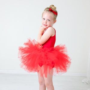 Red Tank Tutu Leotard-dogsvalley ®