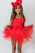 Red 3/4 Tutu Leotard-dogsvalley ®