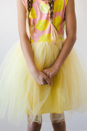 Lemon Squeezy Tank Tutu Dress-dogsvalley ®