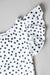 Scattered Dot S/S Flutter Sleeve Leotard-dogsvalley ®