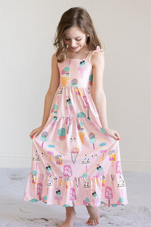 SALE What's the Scoop Ruffle Maxi Dress-dogsvalley ®