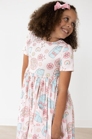 SALE Milk & Cereal S/S Pocket Twirl Dress-dogsvalley ®