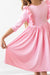 Bubblegum Pink Ruffle Twirl Dress-dogsvalley ®