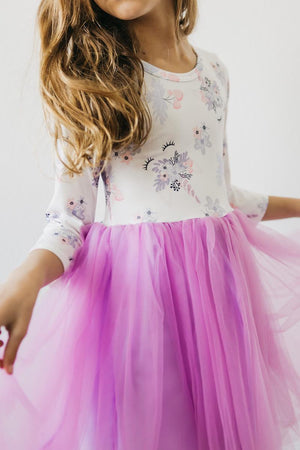 Lilac Unicorn Dream Tutu Dress-dogsvalley ®