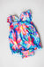 Springing Around Ruffle Cross Back Romper-dogsvalley ®