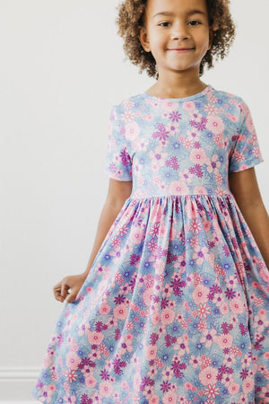 Love Blooms S/S Twirl Dress-dogsvalley ®