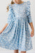 Bluebell 3/4 Ruffle Twirl Dress-dogsvalley ®