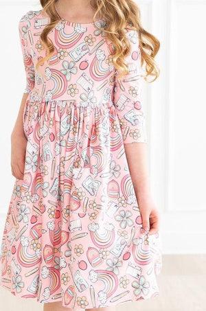 Dream Big Little One Pocket Twirl Dress-dogsvalley ®