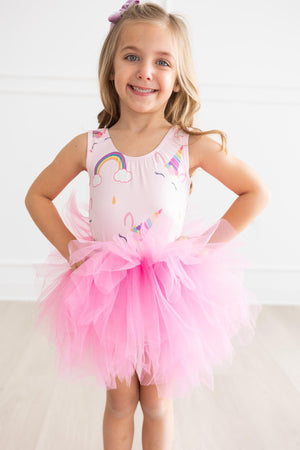 Bubblegum Unicorn Tank Tutu Leotard-dogsvalley ®