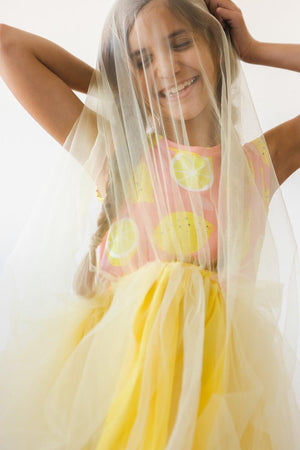 Lemon Squeezy Tank Tutu Dress-dogsvalley ®