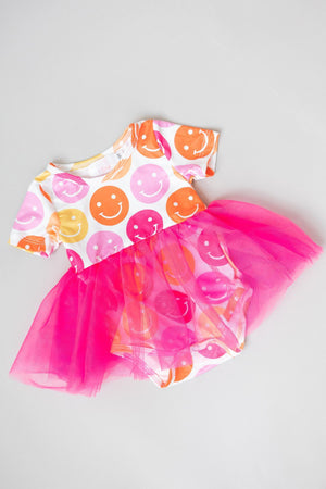 Don't Worry, Be Hippy Tutu Bodysuit-dogsvalley ®