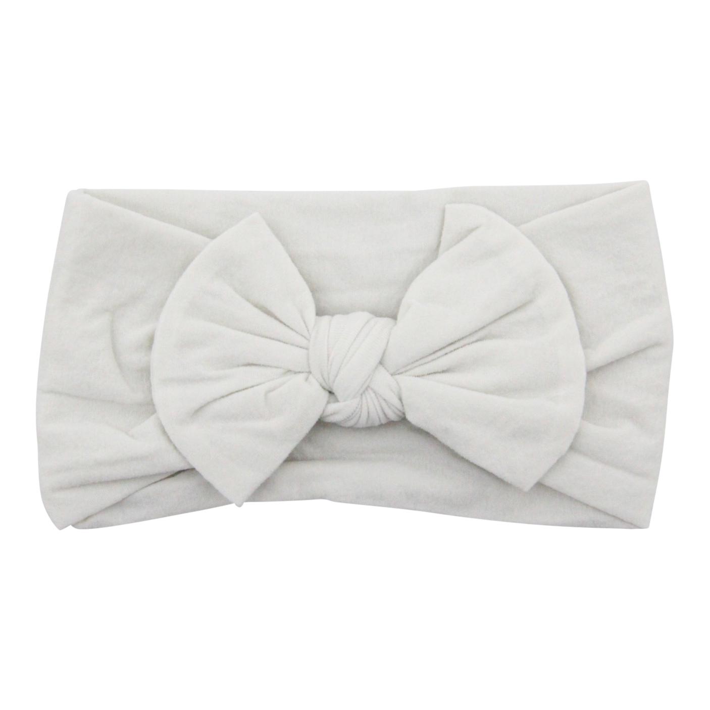 Pearl Nylon Bow Headwrap-dogsvalley ®