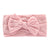 Vintage Pink Nylon Bow Headwrap-dogsvalley ®